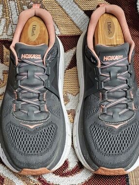 Hoka One One Gaviota 2 Running Shoes Women’s Size 10 Grey Pink